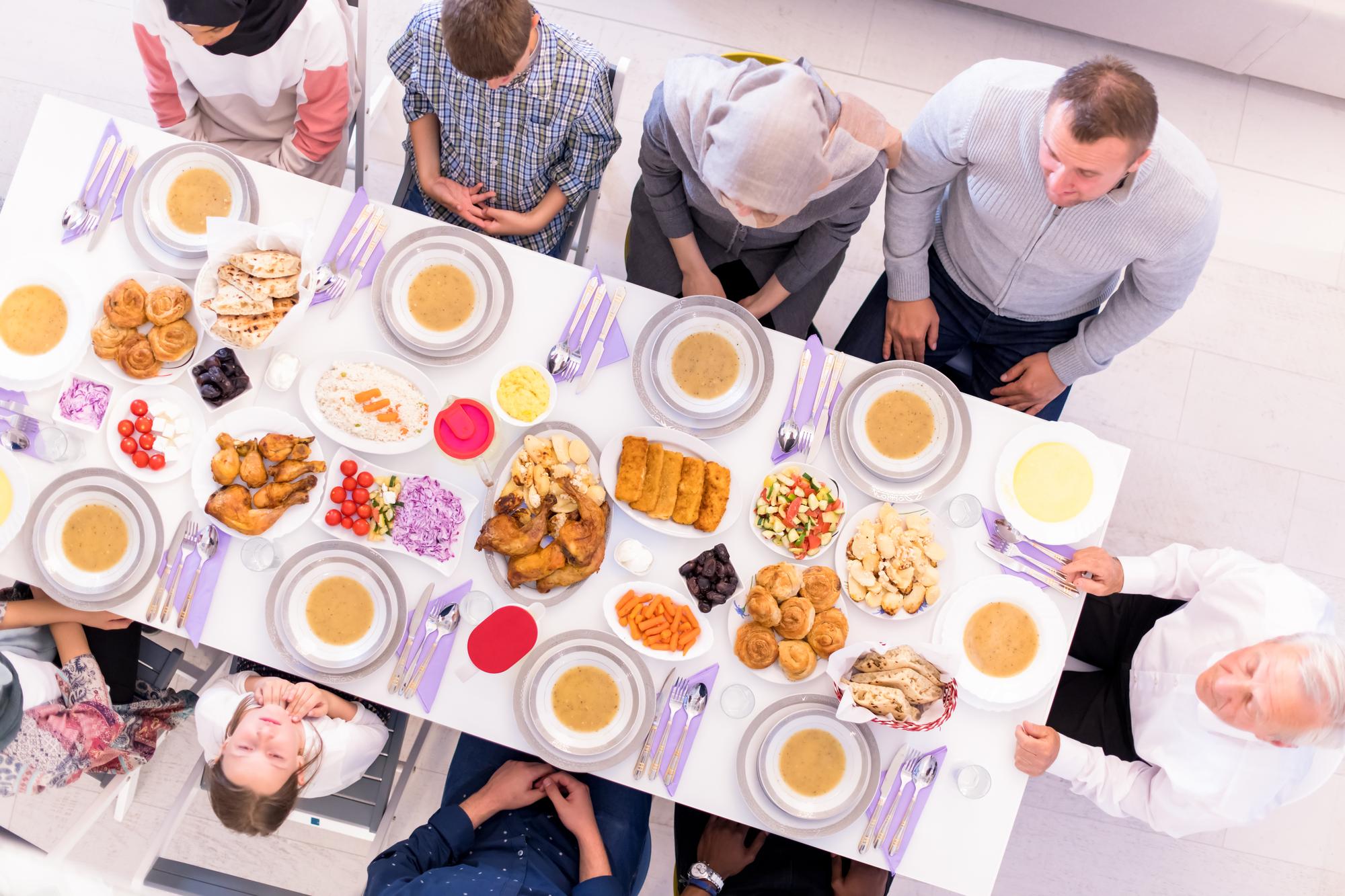 Group tasting around table